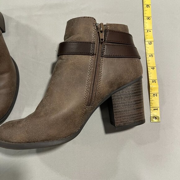 SODA Brown Booties Size 8 - Picture 5 of 7
